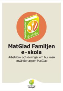 Förstasida MatGlad e-skola arbetsbok med övningar