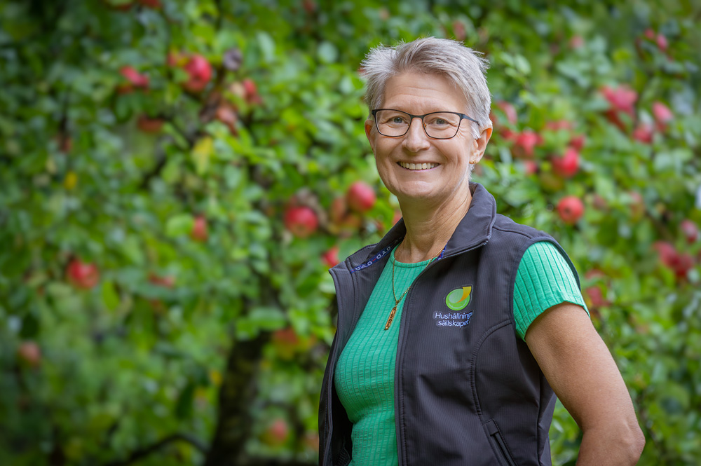 Porträtt av Cecilia Sassa Corin